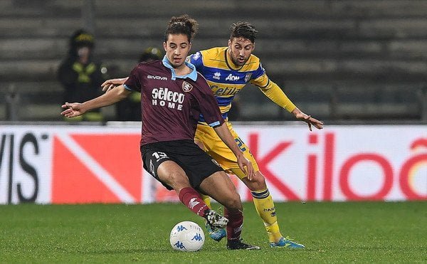 Institut jmg management Sofiane Kiyinei-Salernitana serie B italie academie de soccer jmg