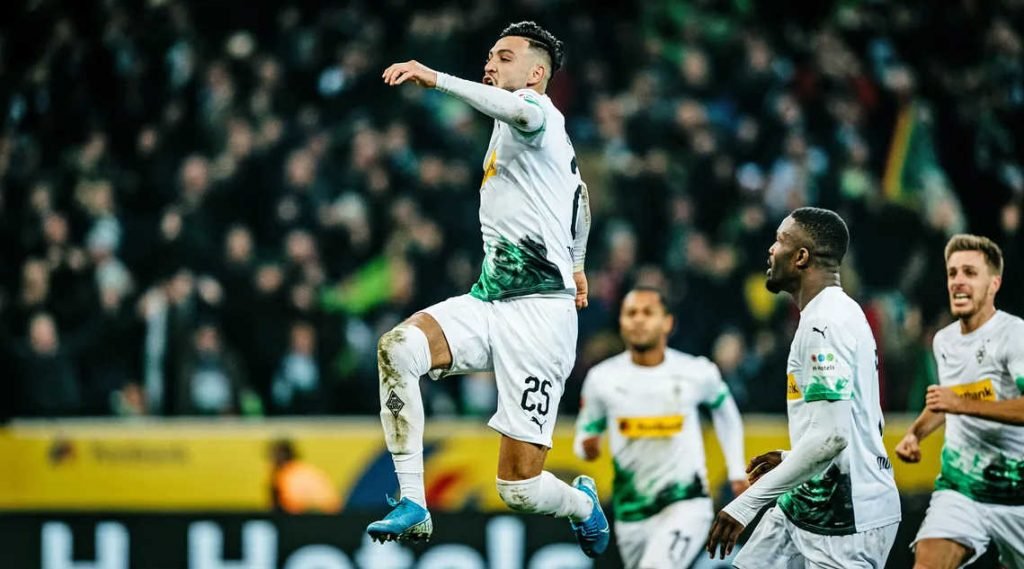 Ramy Bensebaini Borusia Monchengladbach most valuable player 2020