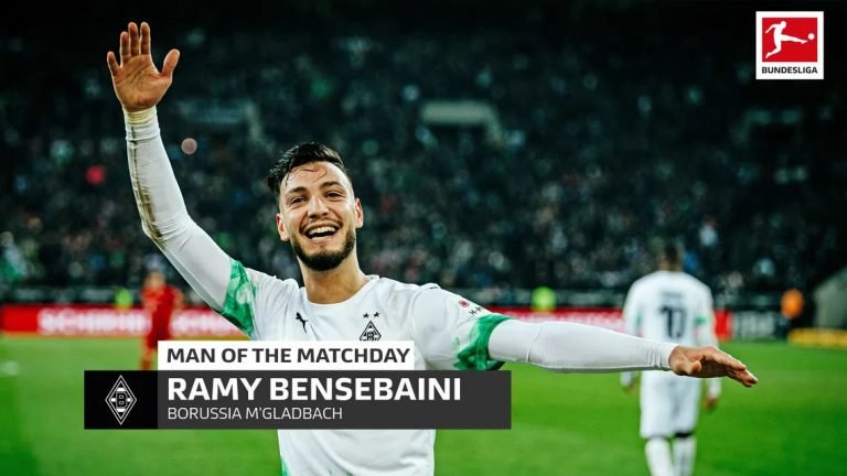 Ramy Bensebaini from JMG player of the year with Borussia