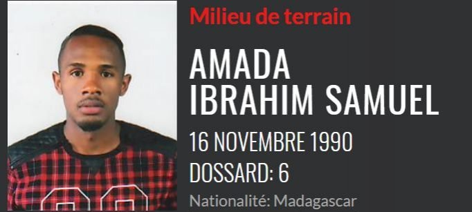 Ibrahim Samuel Amada JMG ACADEMIE DE MADAGASCAR