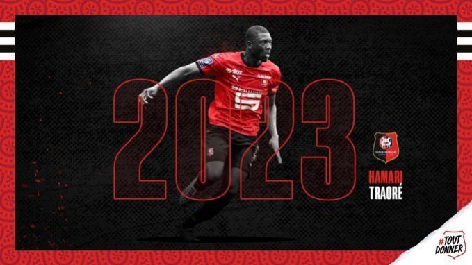 Hamari Traore de jmg academie du mali extension avec stade rennais_officiel