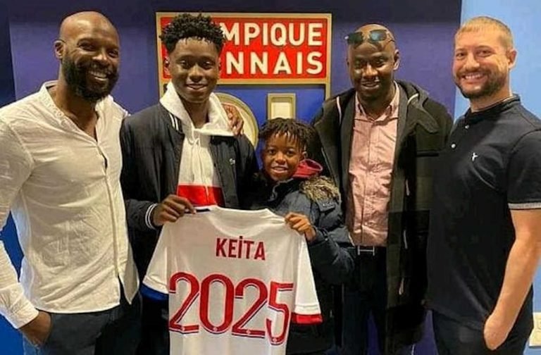 habib-keita des academies jmg avec olympique Lyonnais_ black skills