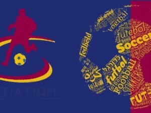 Logo Total football academy international application MODEL de Base